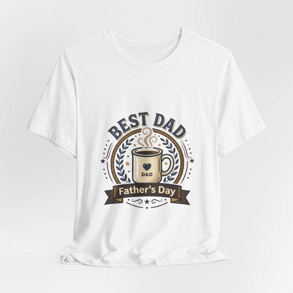 Best Dad Father’s Day T-Shirt | Funny Dad Gift Tee | Unisex Jersey Short Sleeve Shirt