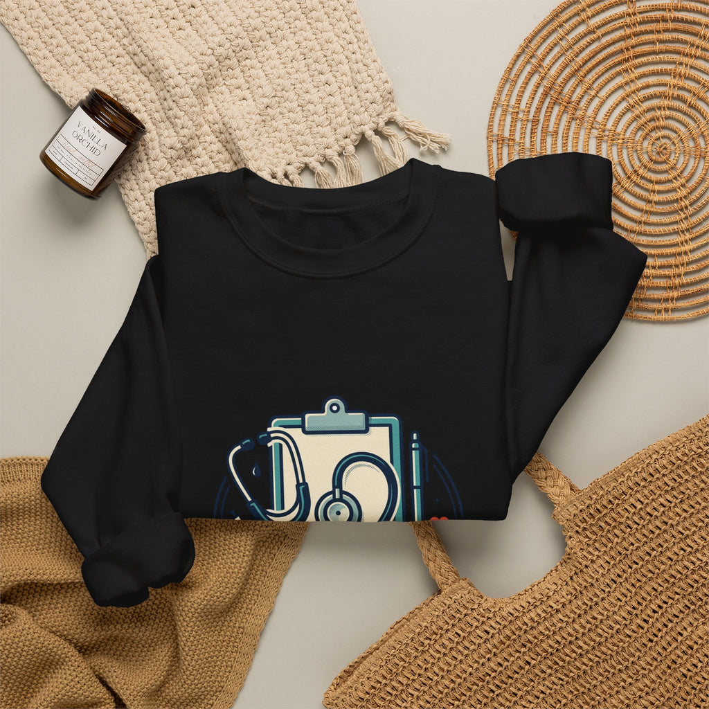 RN Bundle Nurse Essentials Sweatshirt | Registered Nurse Gift | Nursing Student Sweatshirt | RN Life Crewneck | Nurse Graduation Gift
