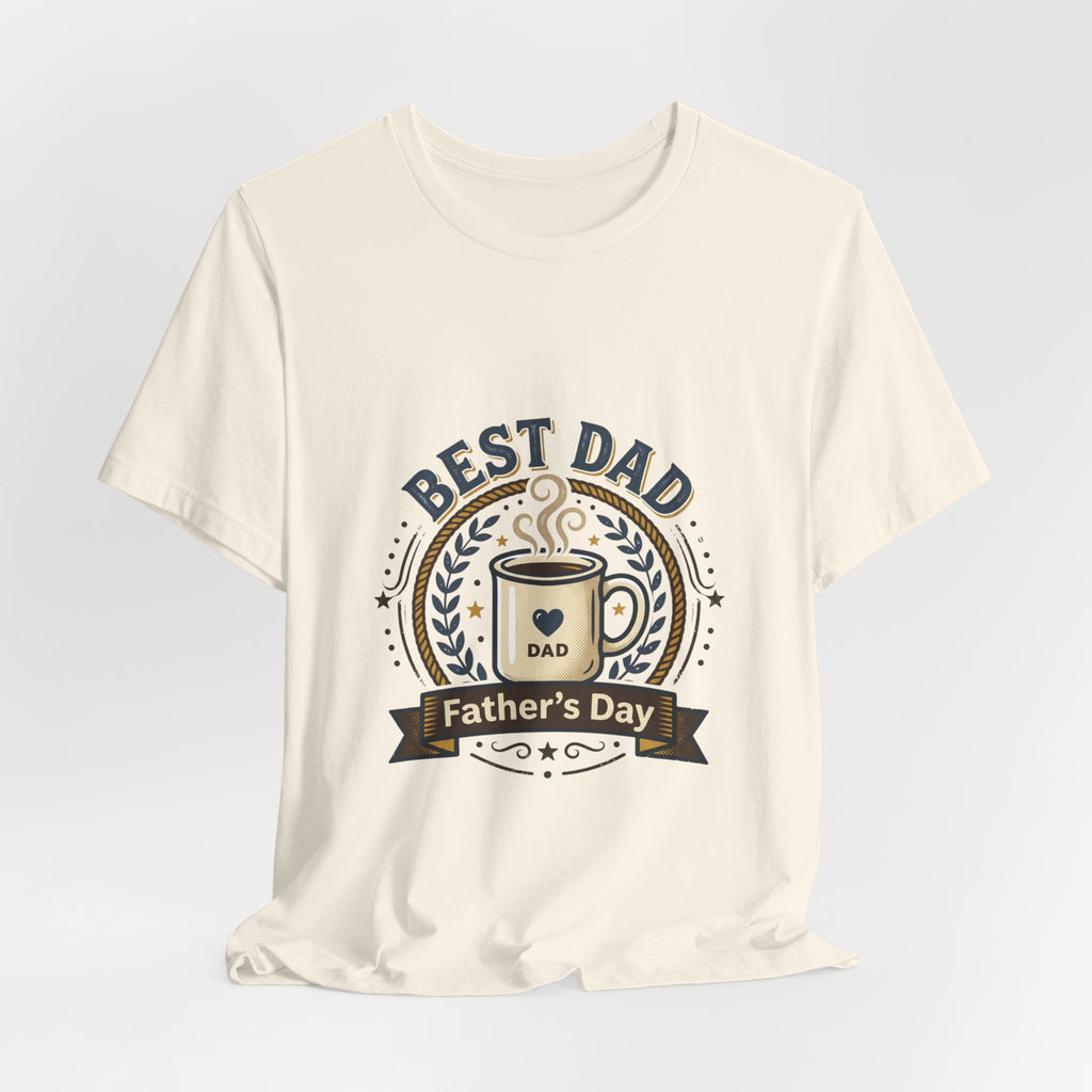 Best Dad Father’s Day T-Shirt | Funny Dad Gift Tee | Unisex Jersey Short Sleeve Shirt