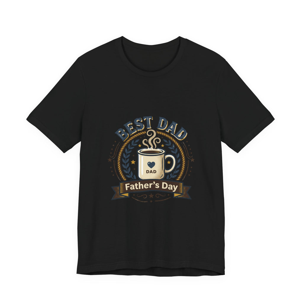 Best Dad Father’s Day T-Shirt | Funny Dad Gift Tee | Unisex Jersey Short Sleeve Shirt