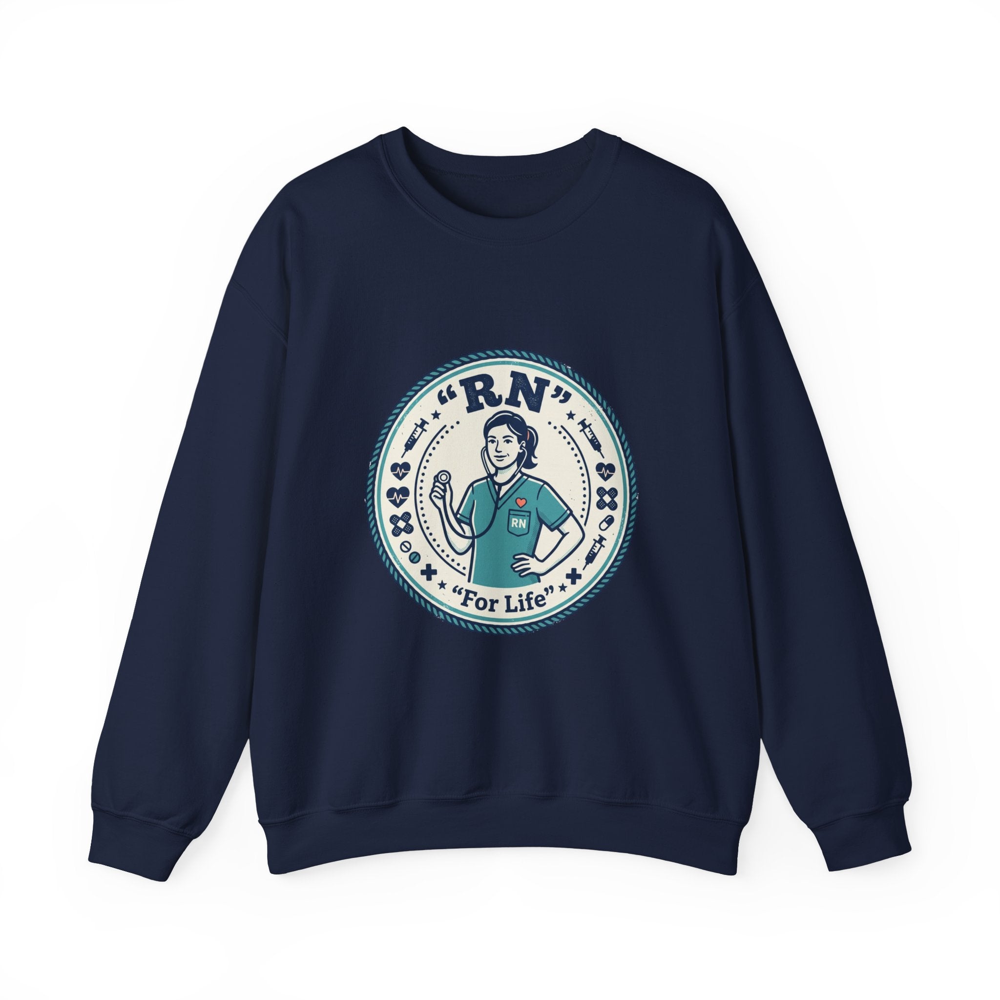 RN Nurse Emblem Sweatshirt | cottagecore, summer fresh
