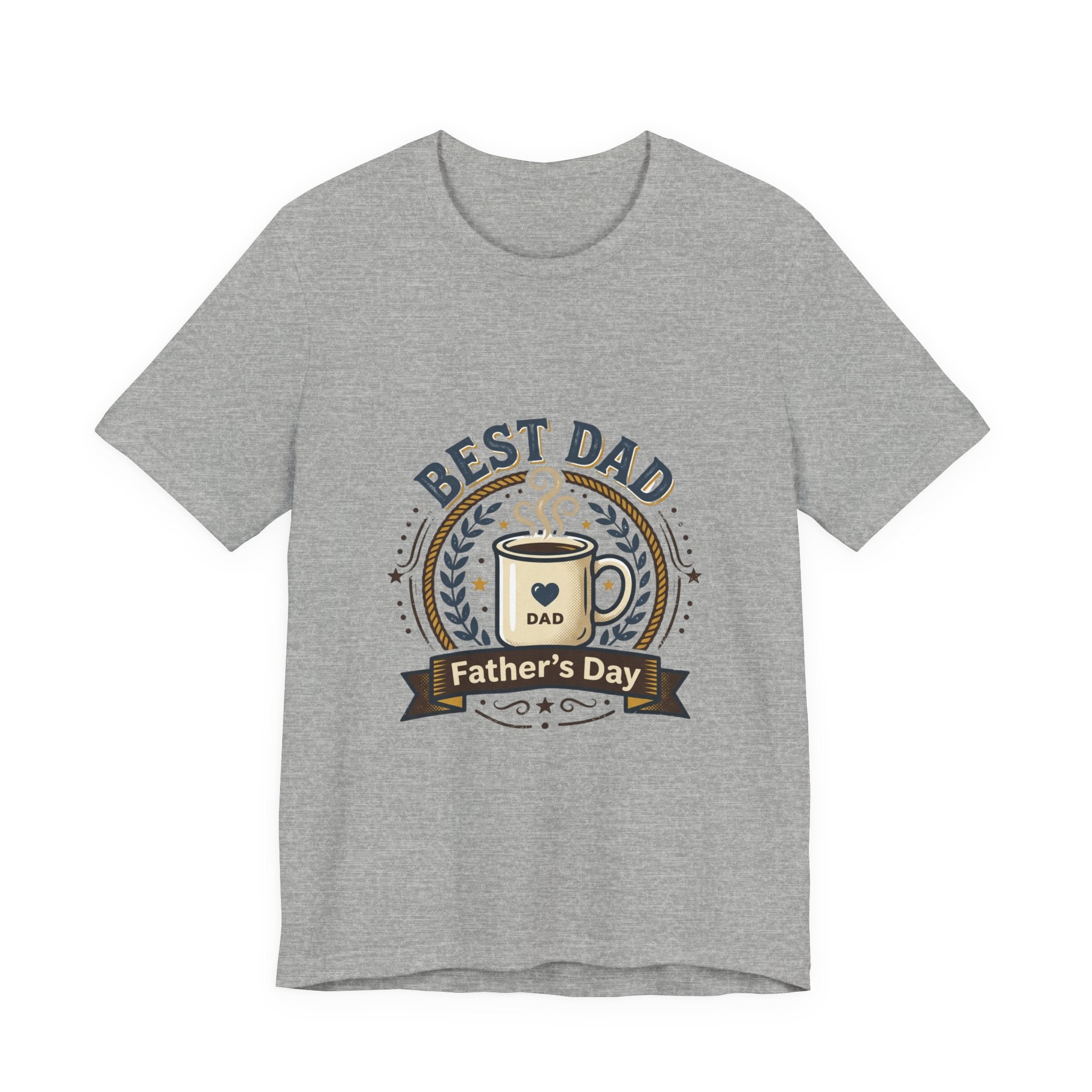 Best Dad Father’s Day T-Shirt | Funny Dad Gift Tee | Unisex Jersey Short Sleeve Shirt