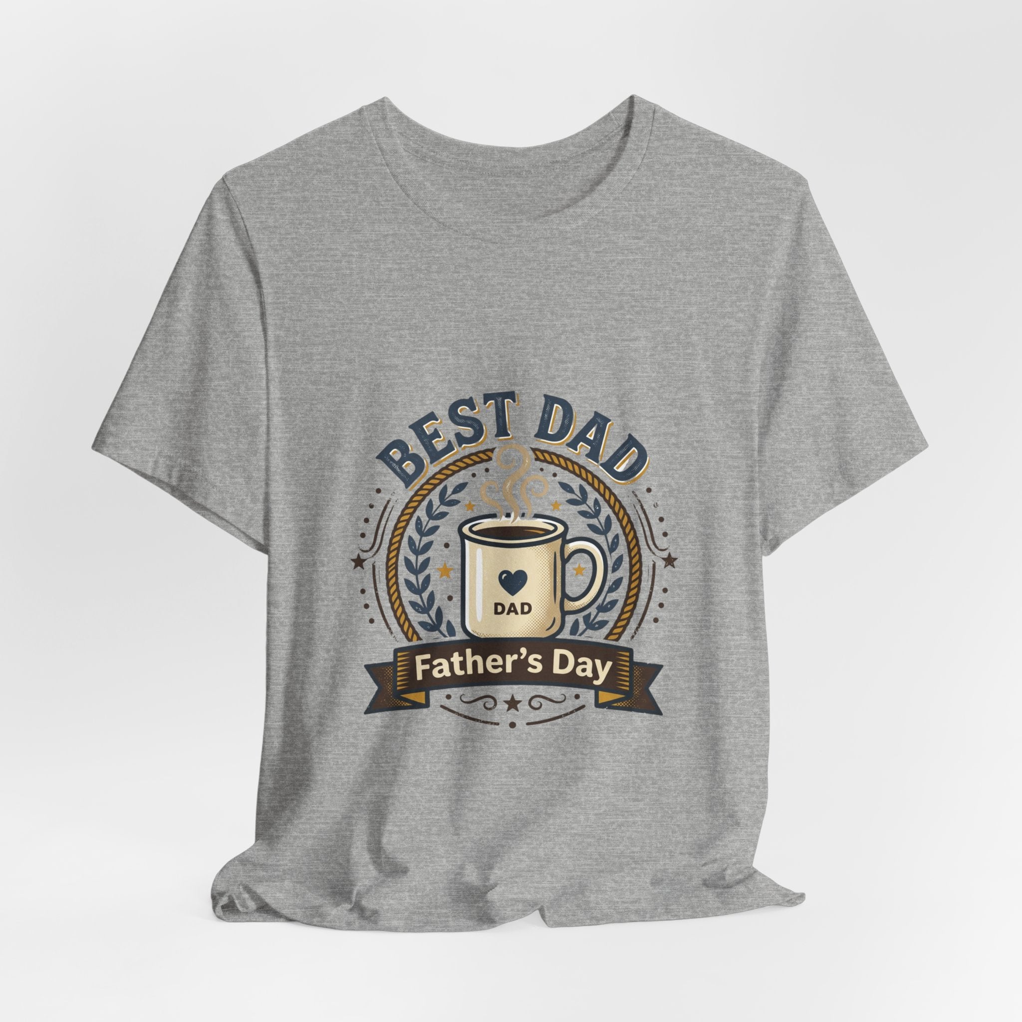 Best Dad Father’s Day T-Shirt | Funny Dad Gift Tee | Unisex Jersey Short Sleeve Shirt